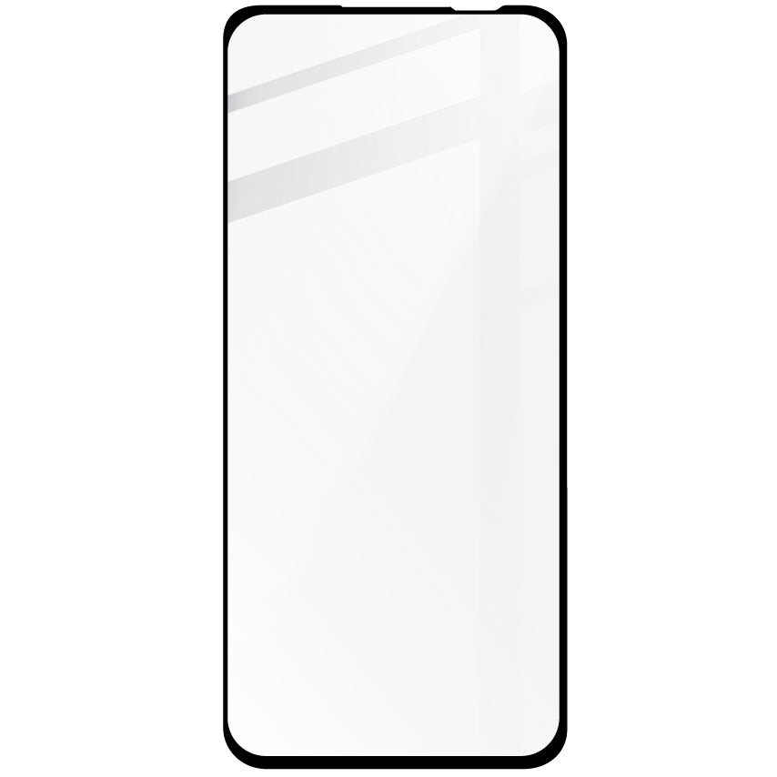 Gehärtetes Glas Bizon Glass Edge 2 Pack - 2 Stück + Kameraschutz für Asus Zenfone 10, Schwarz