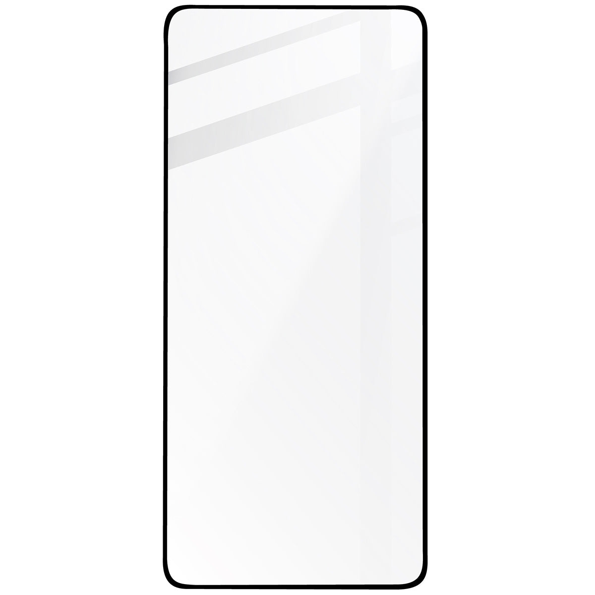 Gehärtetes Glas für Xiaomi 14T Pro, Bizon Glass Edge, schwarzer Rahmen