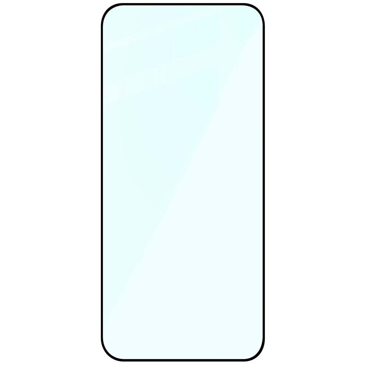 Gehärtetes Glas für Honor 400, Bizon Glass Edge 2, Schwarzer Rahmen