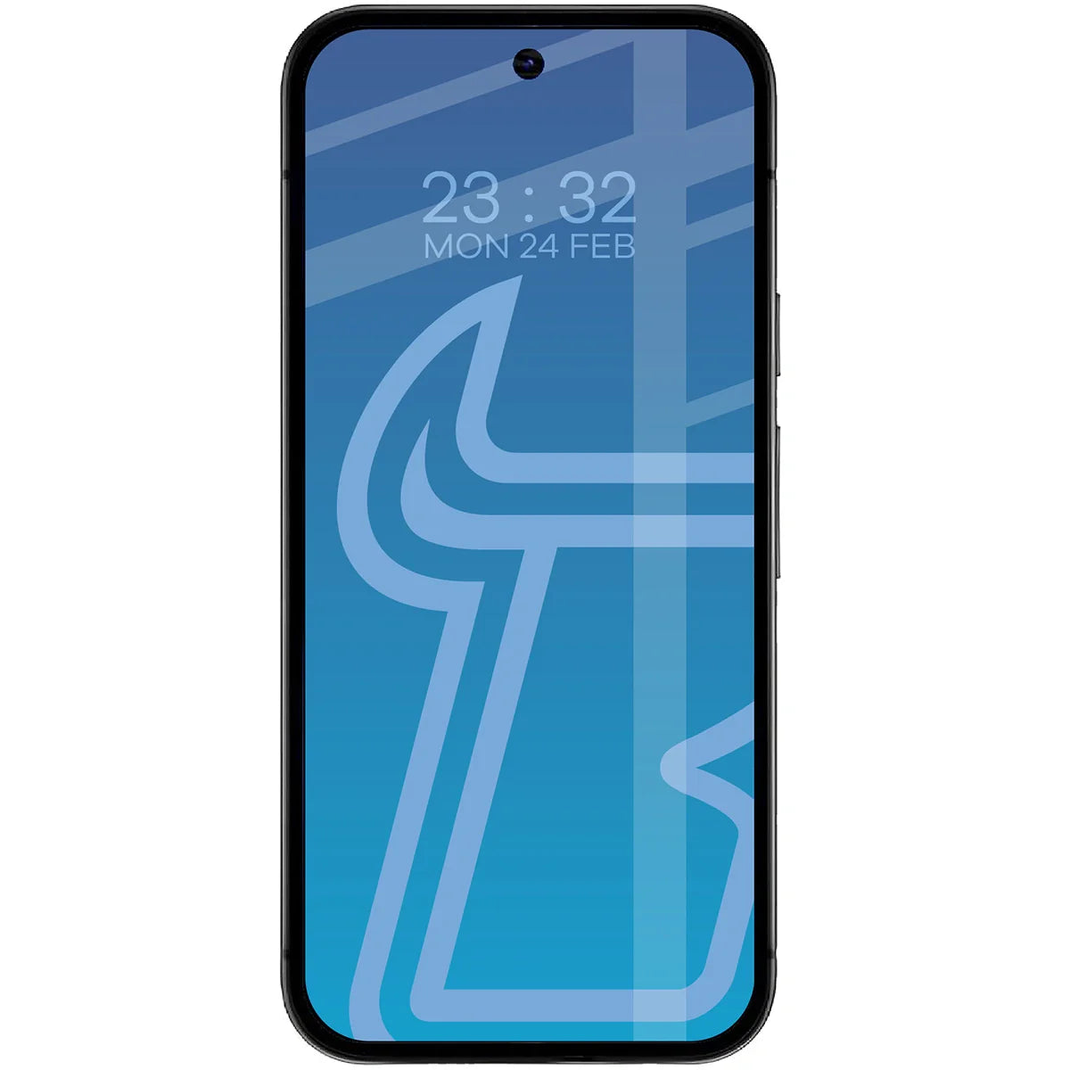 Gehärtetes Glas - 2 Stück + Kameraschutz für Pixel 9a, Bizon Glass Edge Pack, Schwarz
