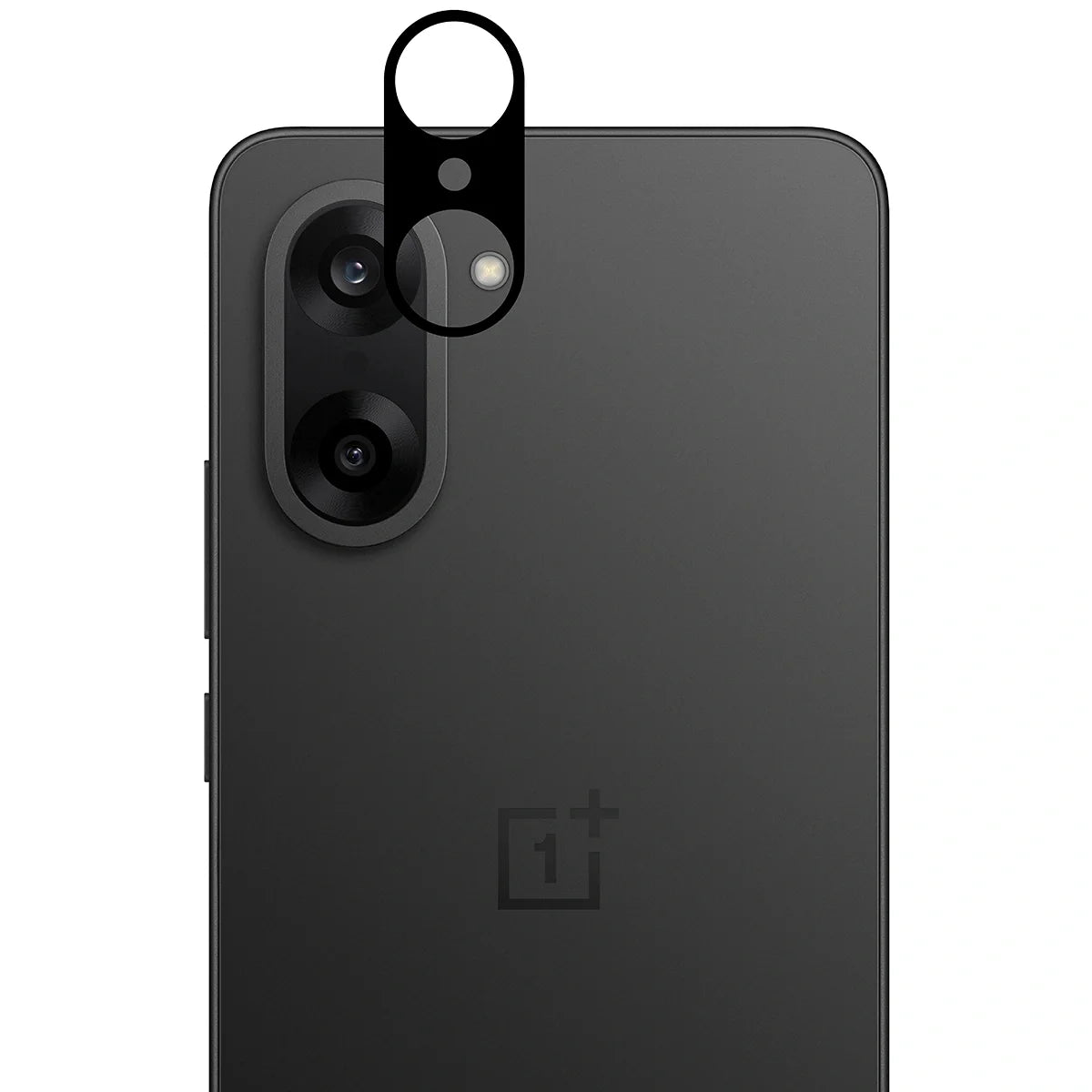 Gehärtetes Glas - 2 Stück + Kameraschutz für OnePlus Nord CE5 5G, Bizon Glass Edge Pack, Schwarz