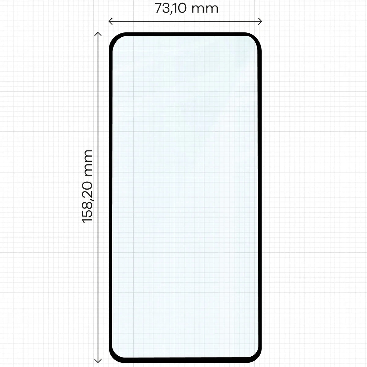 Gehärtetes Glas - 2 Stück + Kameraschutz für Oppo Find X8 Pro, Bizon Glass Edge 2 Pack, Schwarz