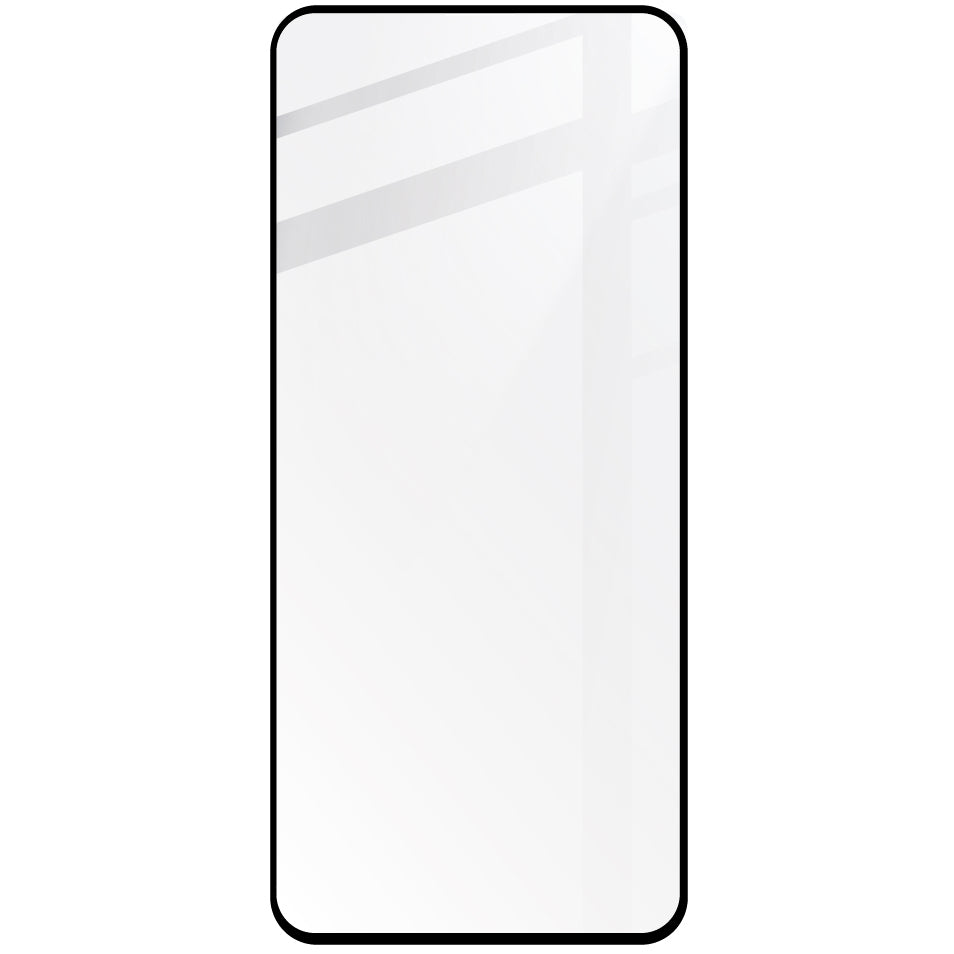 Gehärtetes Glas Bizon Glass Edge 2 Pack - 2 Stück + Kameraschutz für Xiaomi Poco F5 Pro, Schwarz