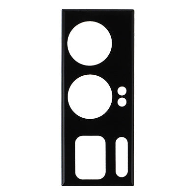 Gehärtetes Glas Bizon Glass Edge 2 Pack - 2 Stück + Kameraschutz für Xiaomi Poco F5 Pro, Schwarz