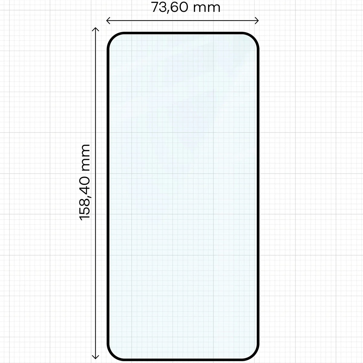 Gehärtetes Glas - 2 Stück + Kameraschutz für Galaxy A36 5G, Bizon Glass Edge 2 Pack, Schwarz