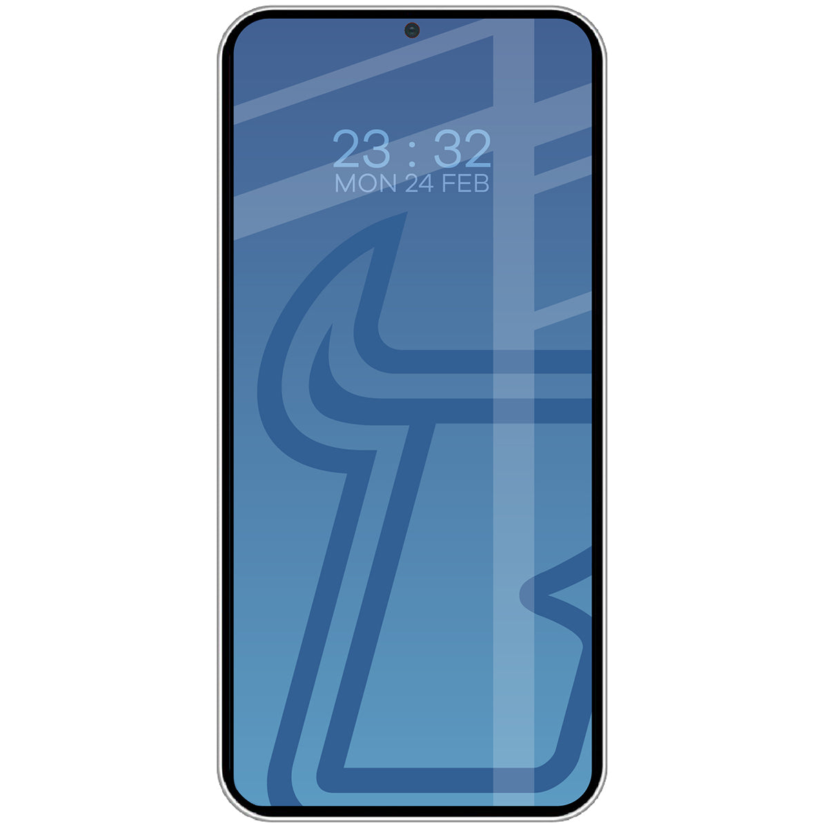 Gehärtetes Glas - 2 Stück + Kameraschutz für Galaxy S25 Plus, Bizon Glass Edge 2 Pack, Schwarz