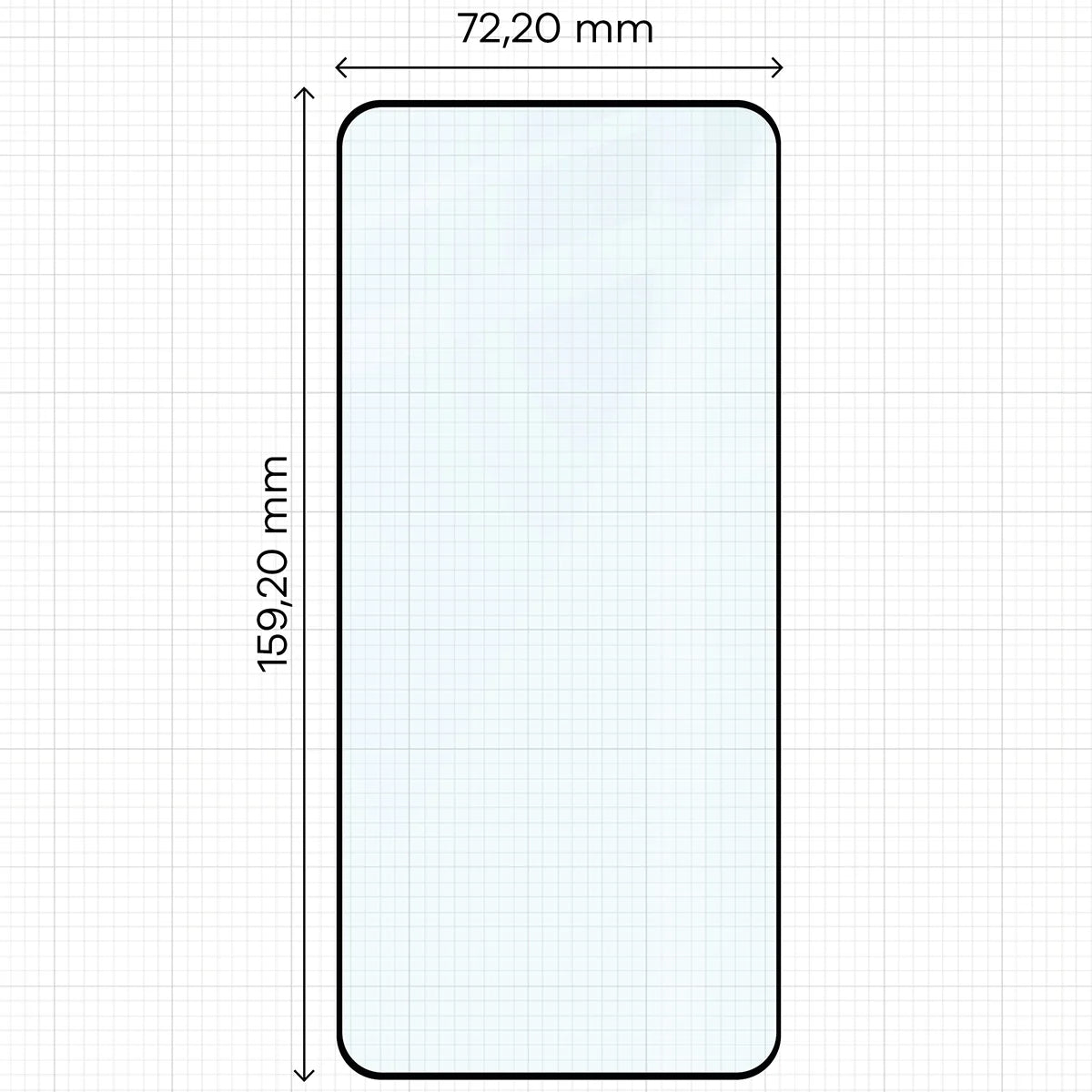 Gehärtetes Glas - 2 Stück + Kameraschutz für Vivo V50 Lite 4G / 5G, Bizon Glass Edge 2 Pack, Schwarz