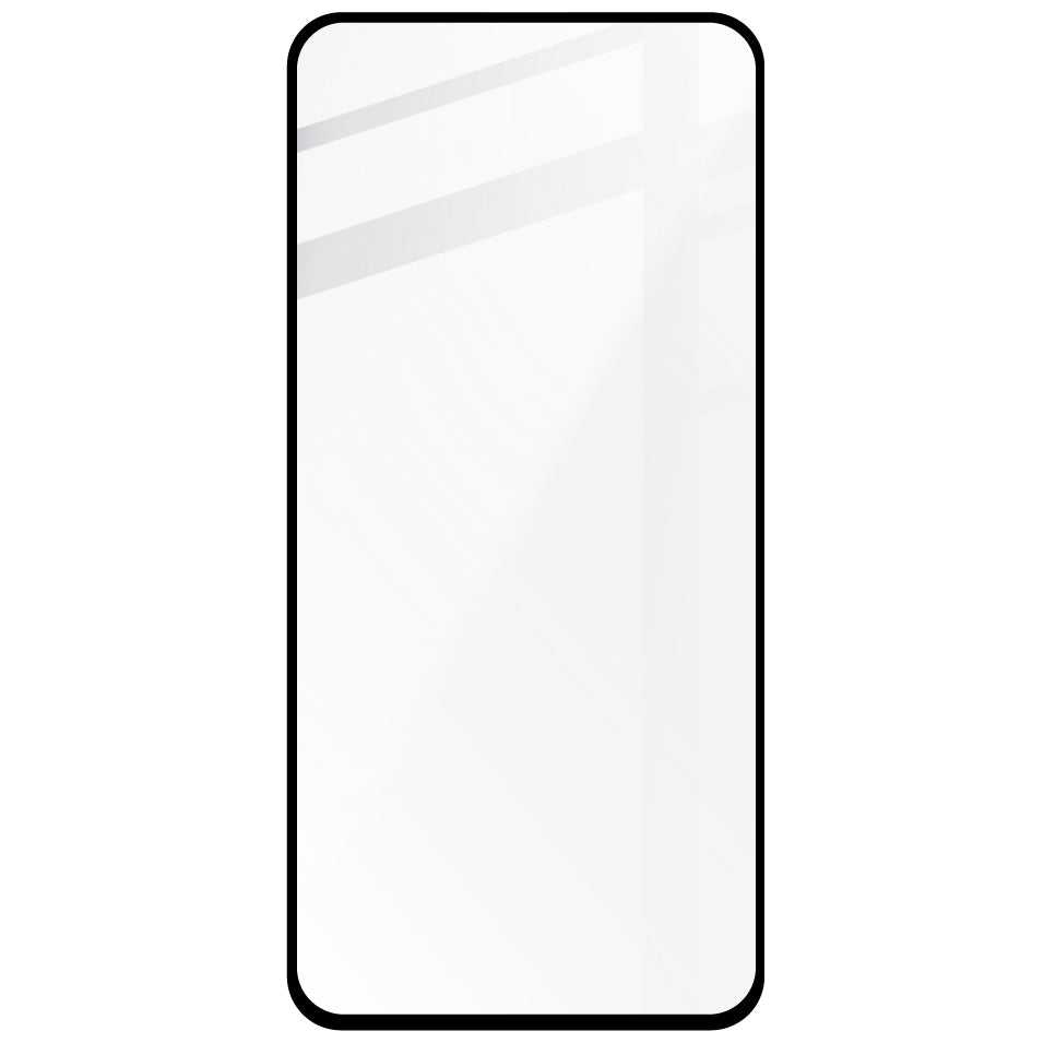 Gehärtetes Glas 2 Stück + Kameraschutz für Galaxy A55 5G, Bizon Glass Edge Pack, Schwarz