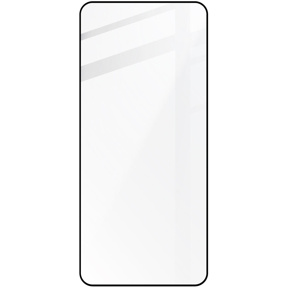 Gehärtetes Glas 2 Stück + Kameraschutz für Xiaomi Poco X6 Pro, Bizon Glass Edge 2 Pack, Schwarz