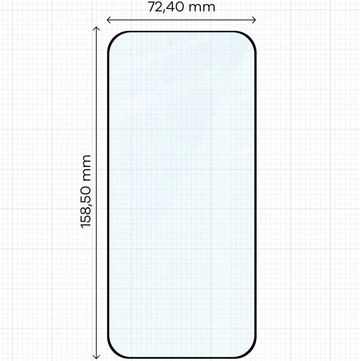 Gehärtetes Glas - 2 Stück + Kameraschutz für Google Pixel 11 Pro XL, Bizon Glass Edge Pack, Schwarz
