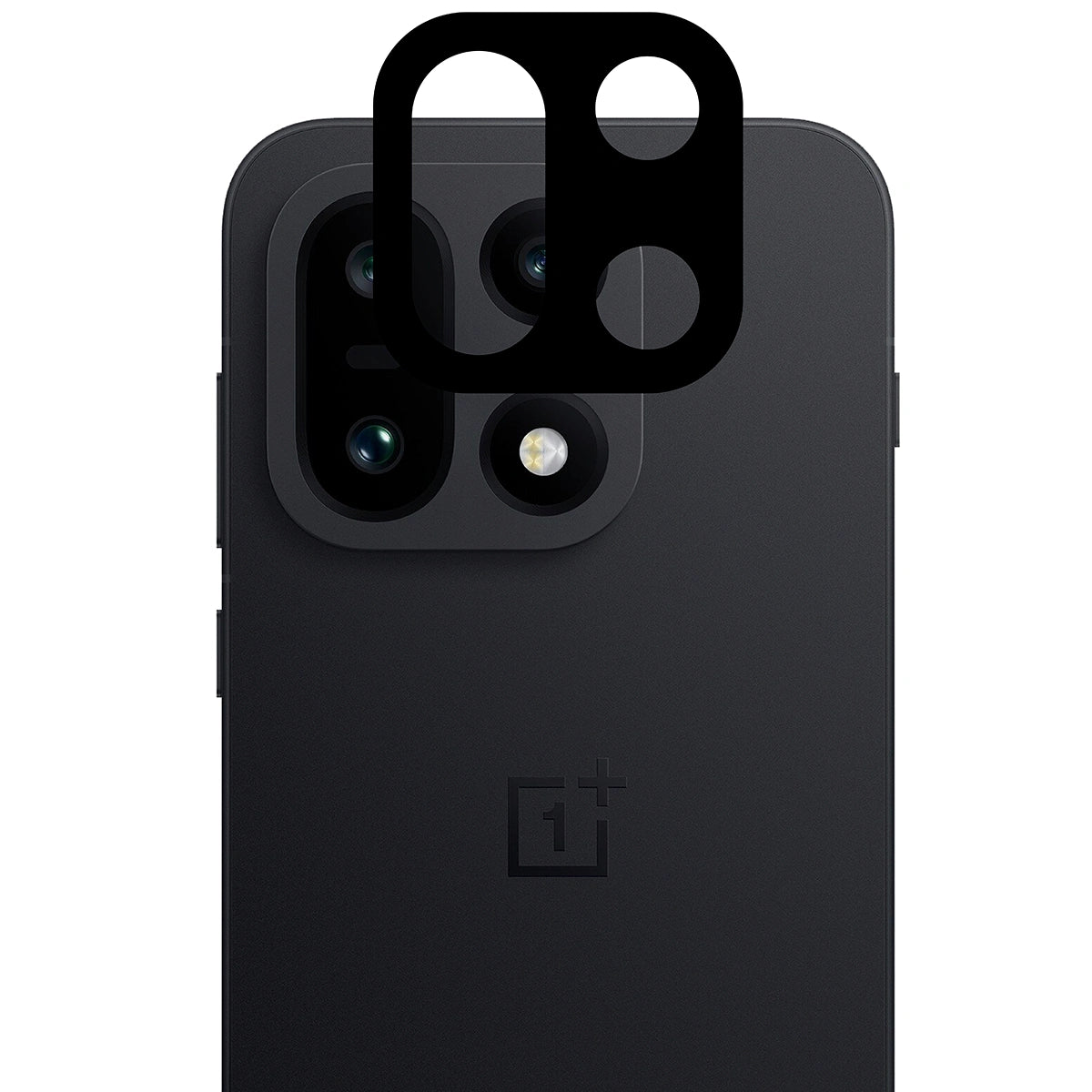 Gehärtetes Glas - 2 Stück + Kameraschutz für OnePlus 15, Bizon Glass Edge Pack, Schwarz