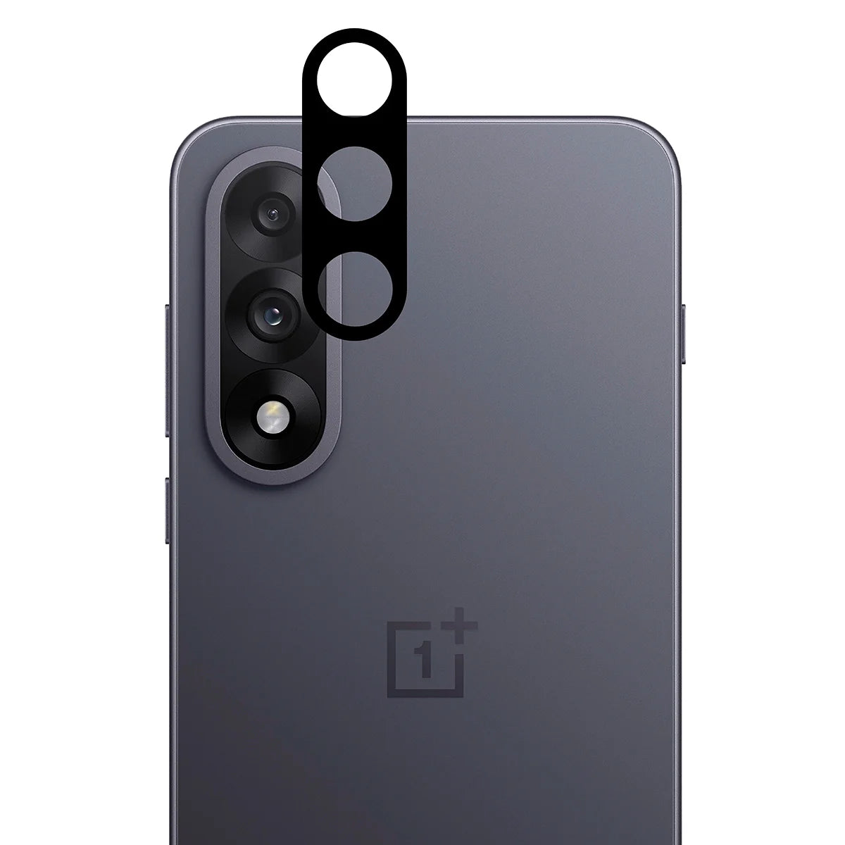 Gehärtetes Glas - 2 Stück + Kameraschutz für OnePlus Nord 5, Bizon Glass Edge Pack, Schwarz