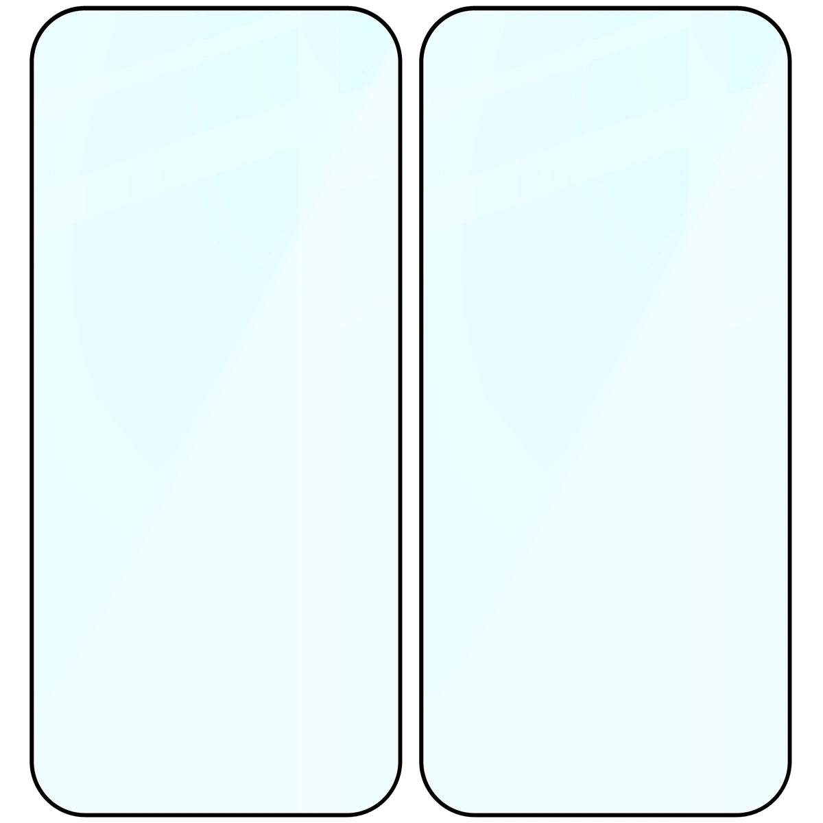 Gehärtetes Glas für iPhone 18 Pro Max / 17 Pro Max, Bizon Glass Edge Duo, , 2 Stück (4/4)