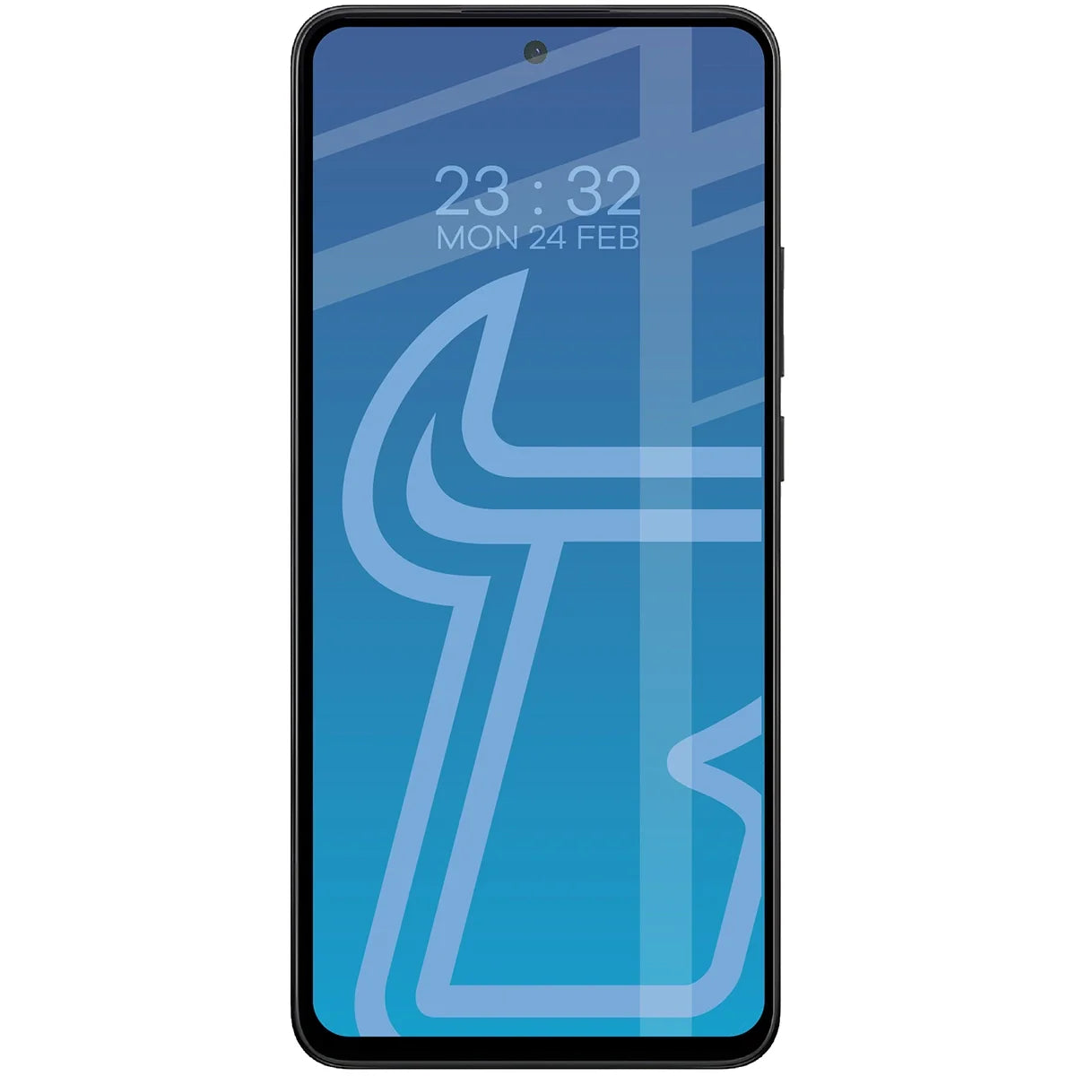 Gehärtetes Glas für OnePlus Nord CE5 5G, Bizon Glass Edge Duo, Schwarzer Rahmen, 2 Stück