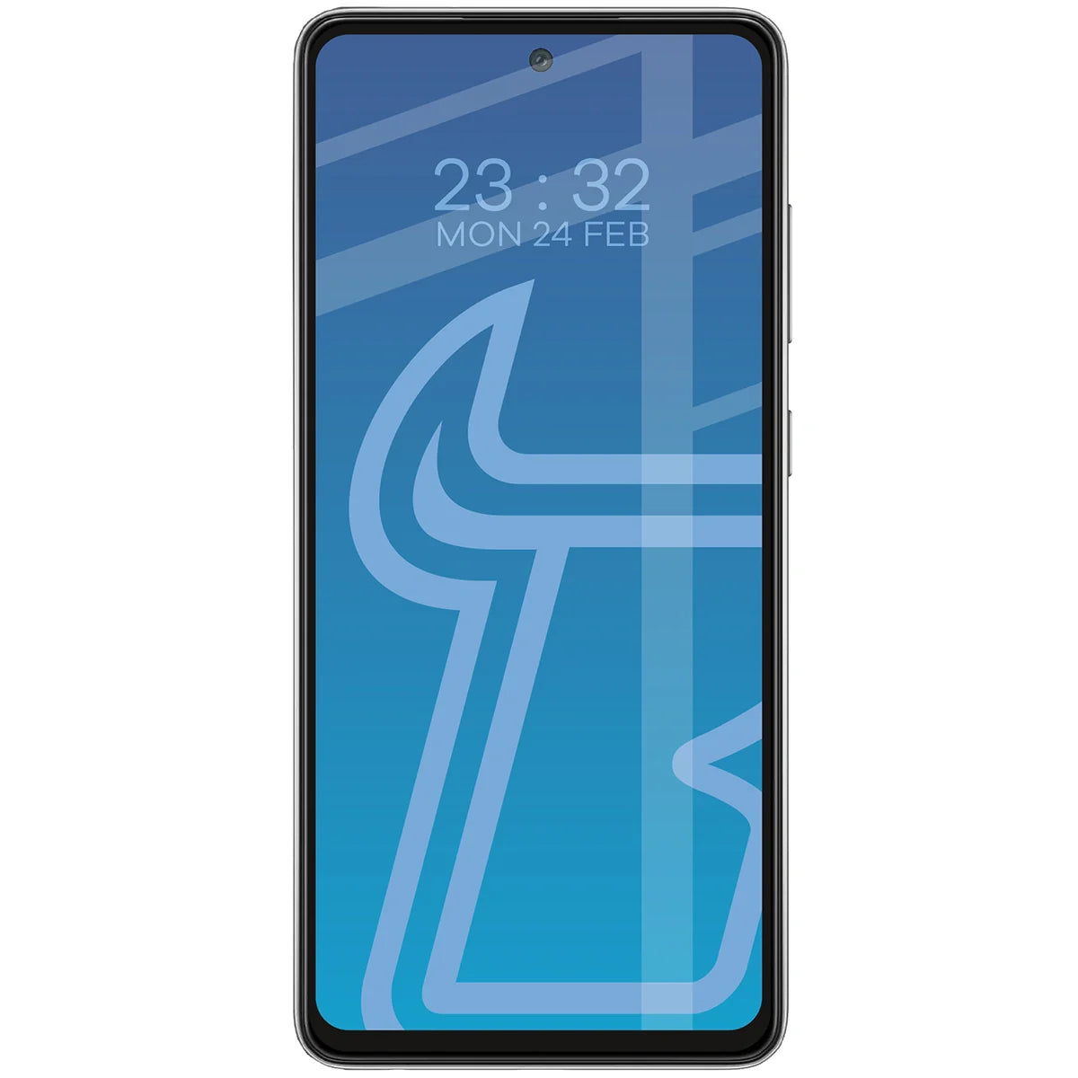 Gehärtetes Glas für Galaxy A52s / A52 4G/5G, Bizon Glass Edge Duo, Schwarzer Rahmen, 2 Stück