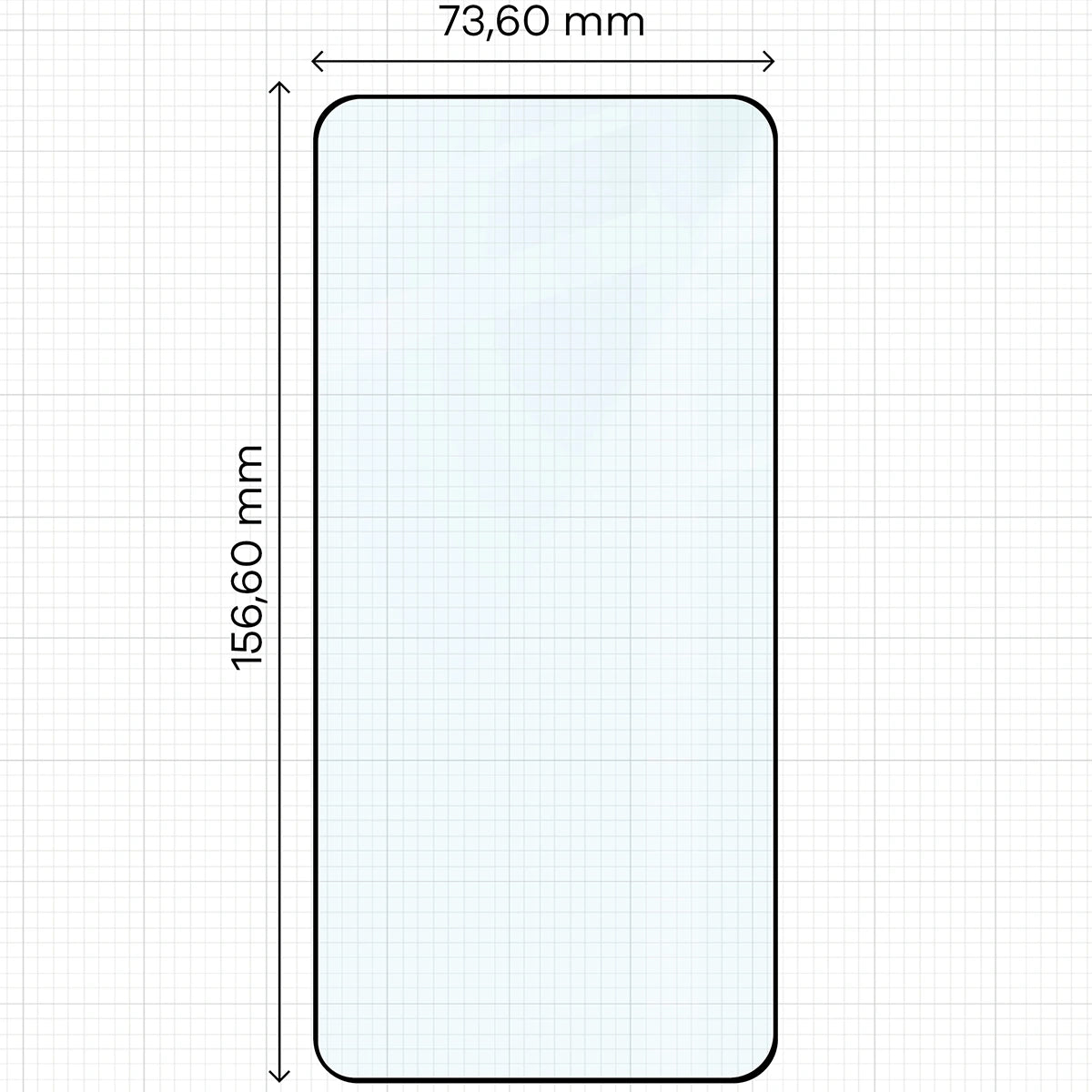 Gehärtetes Glas für Galaxy S25 Plus / S24 Plus, Bizon Glass Edge Duo, Schwarzer Rahmen, 2 Stück
