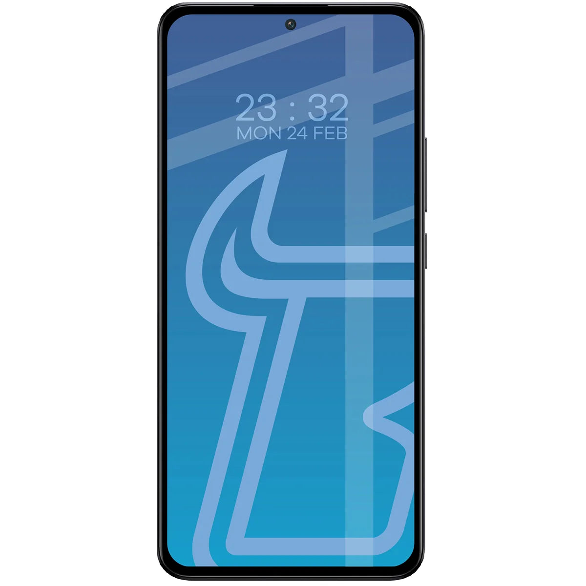 Gehärtetes Glas für Xiaomi 13T Pro / 13T, Bizon Glass Edge Duo, Schwarzer Rahmen, 2 Stück