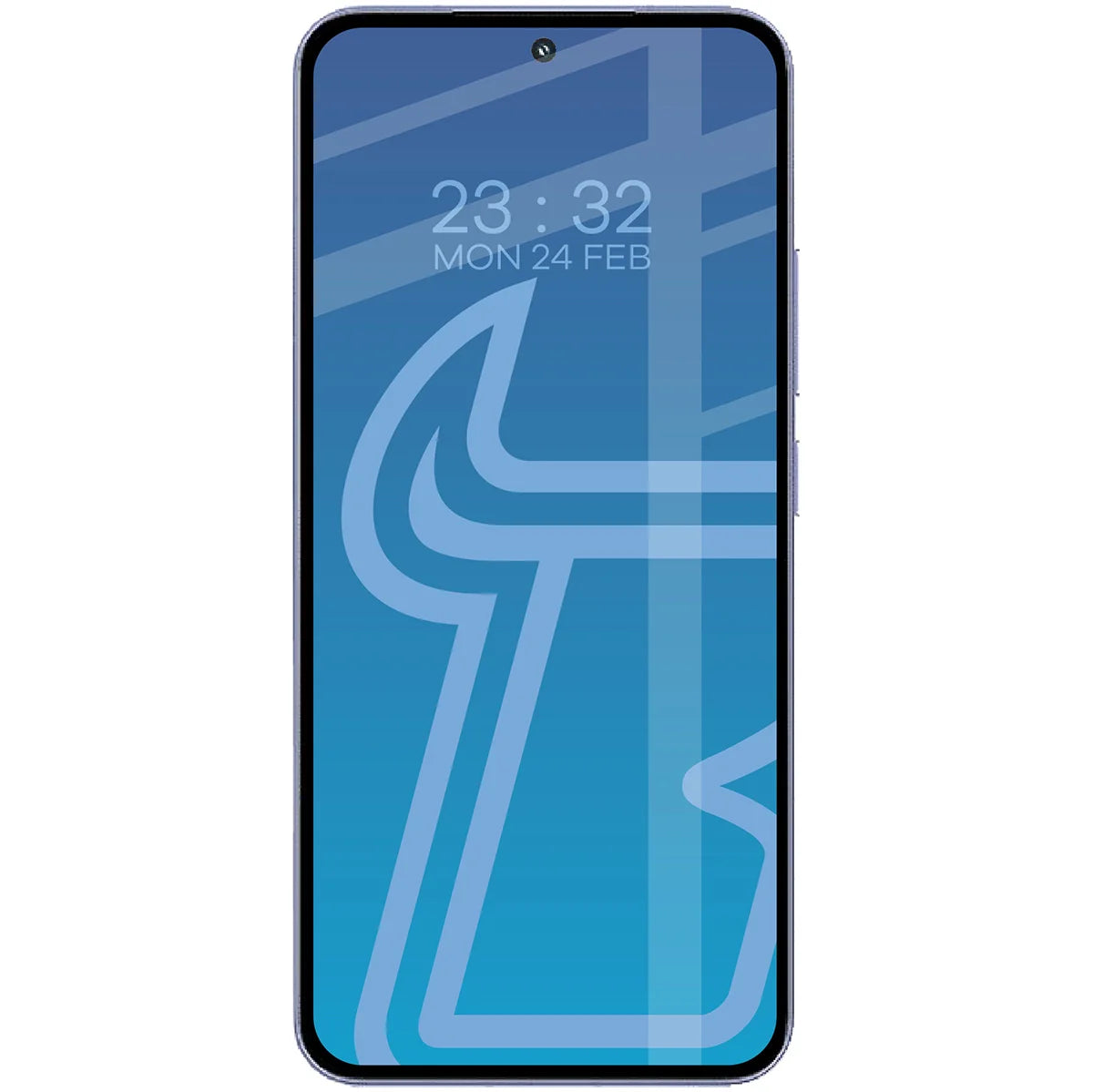 Gehärtetes Glas für Xiaomi 15, Bizon Glass Edge Duo, Schwarzer Rahmen, 2 Stück