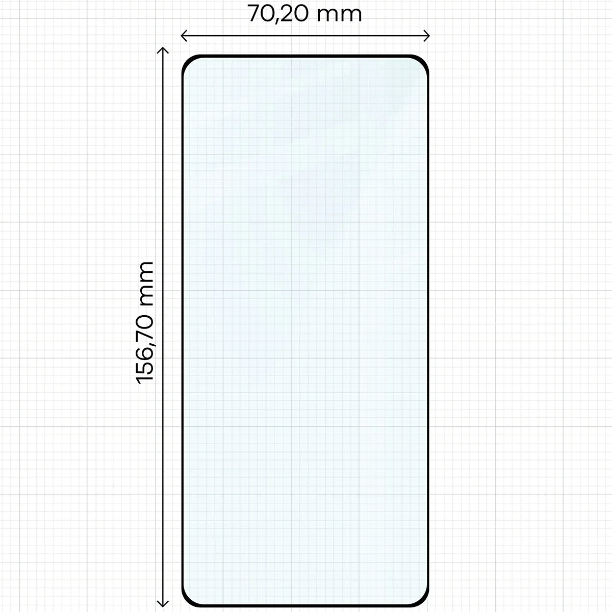 Gehärtetes Glas für Xiaomi POCO X6 / M6 Pro 4G / Redmi Note 13 5G / 13 Pro 4G/5G, Bizon Glass Edge Duo, Schwarzer Rahmen, 2 Stück