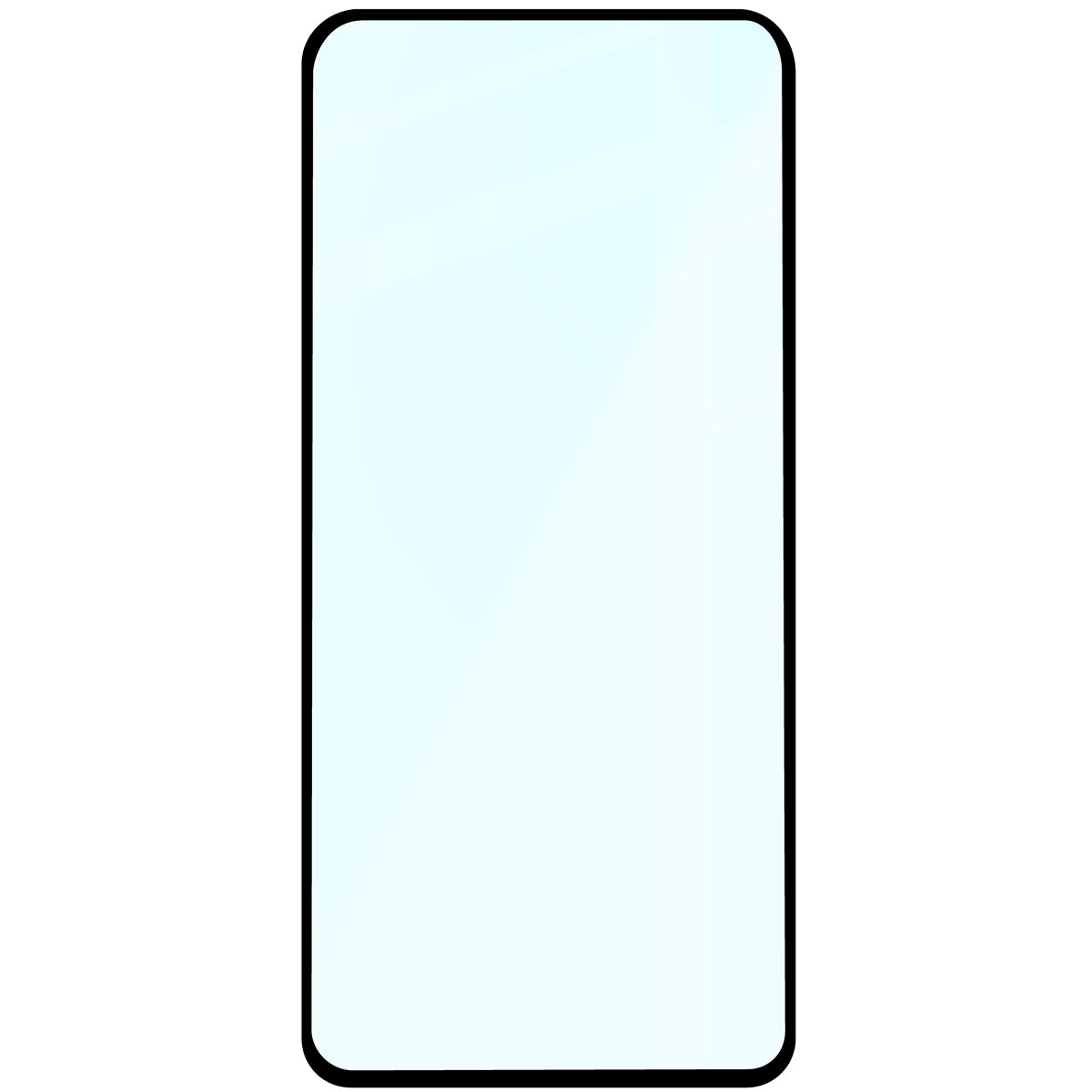 Gehärtetes Glas für Oppo Find X8 Pro, Bizon Glass Edge 3D, Schwarzer Rahmen