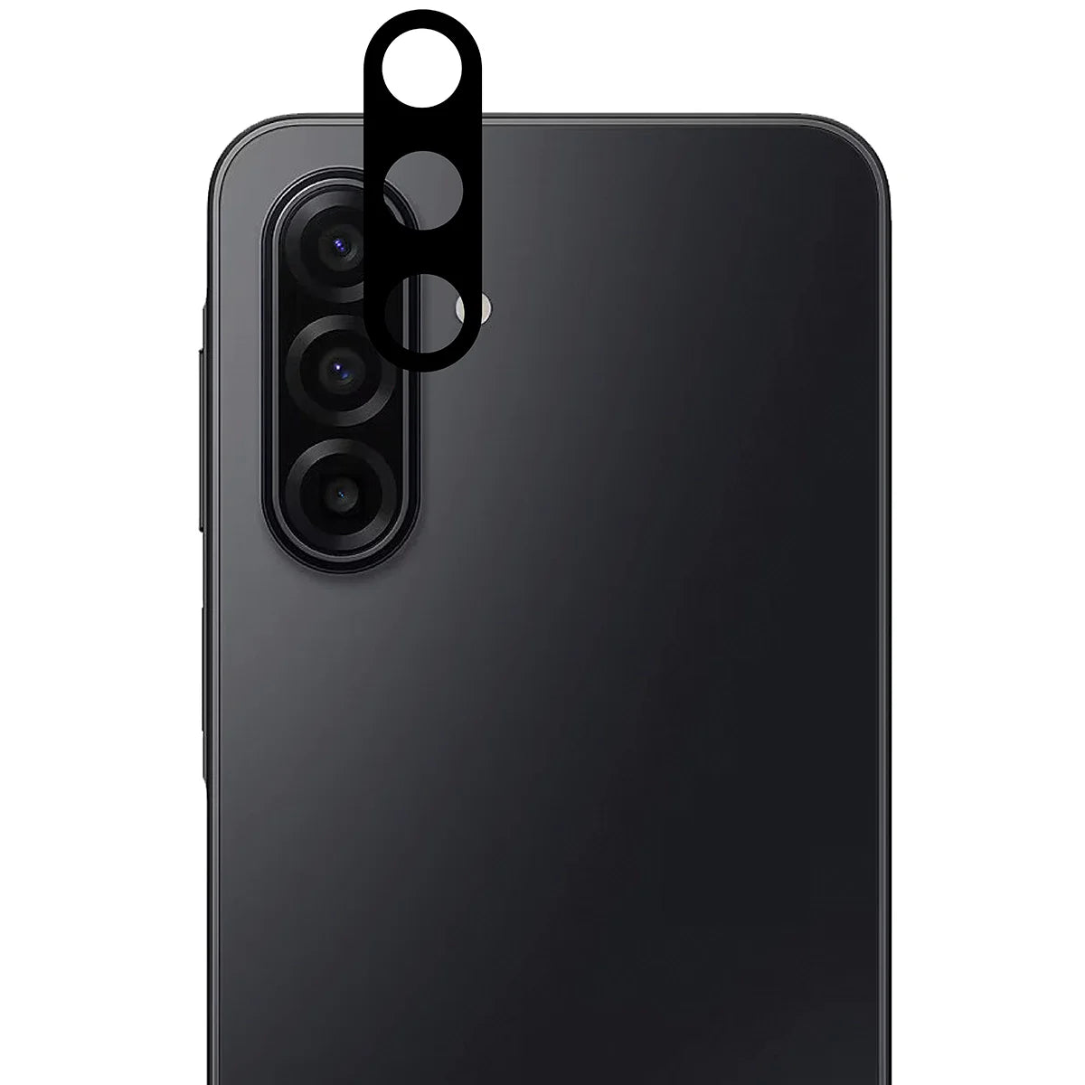 Gehärtetes Glas - 2 Stück + Kameraschutz für Galaxy A17 5G, Bizon Glass Edge Pack, Schwarz