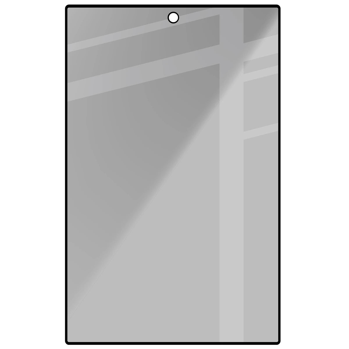 Gehärtetes Glas mit Privatschutzfilter für Galaxy Z Fold8, Bizon Glass Edge Shadow, getönt mit schwarzer Rahmen (4/4)