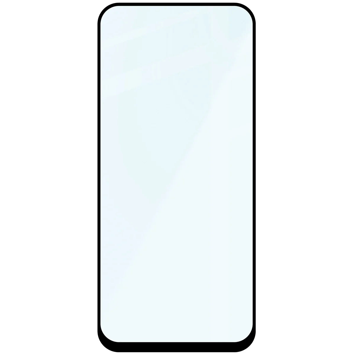 Gehärtetes Glas für Xiaomi Redmi 15C 4G / 5G / POCO C85 4G, Bizon Glass Edge 2, Schwarzer Rahmen