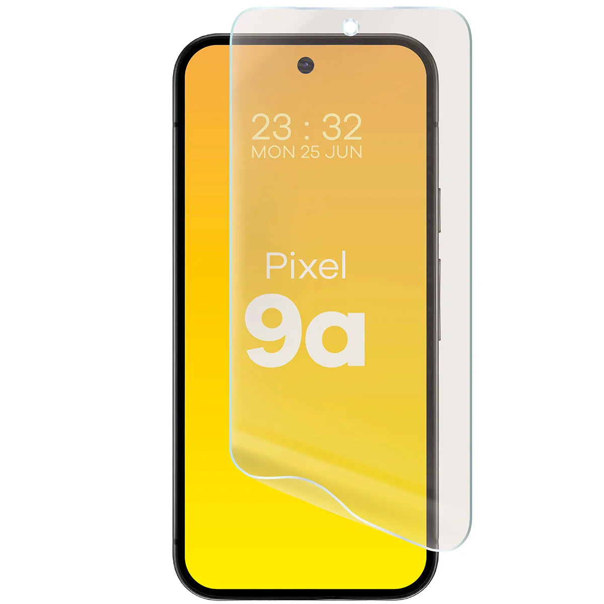 Matte Folie für Google Pixel 9a, Bizon Glass Film Sun, 1 Stück