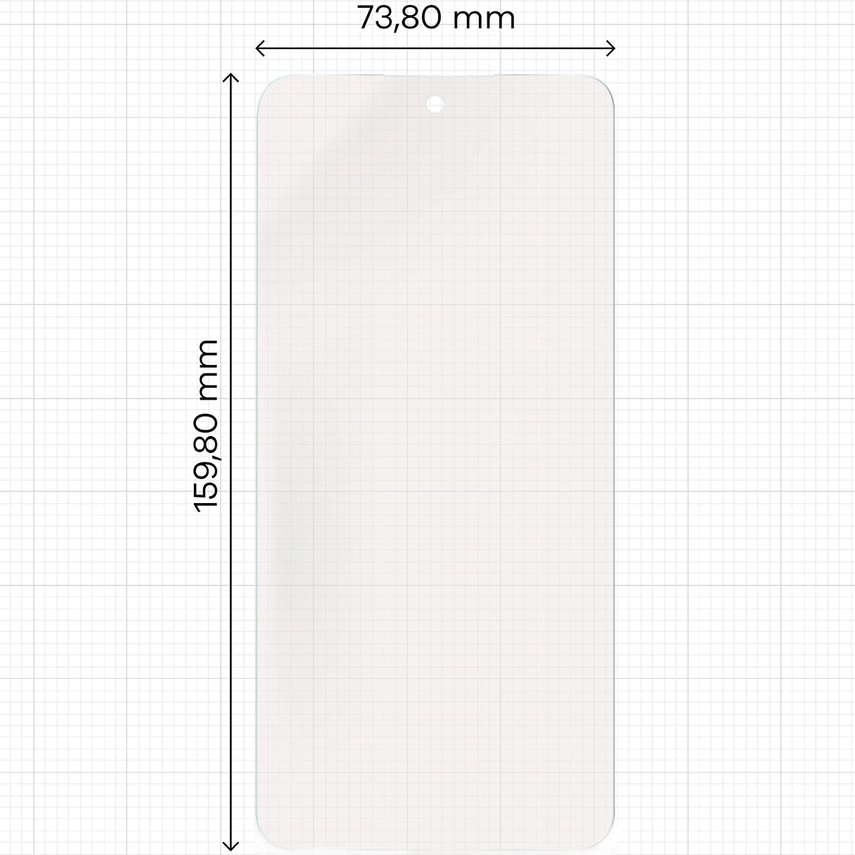 Matte Folie für Nothing Phone (3a) Pro, Bizon Glass Film Sun, 1 Stück