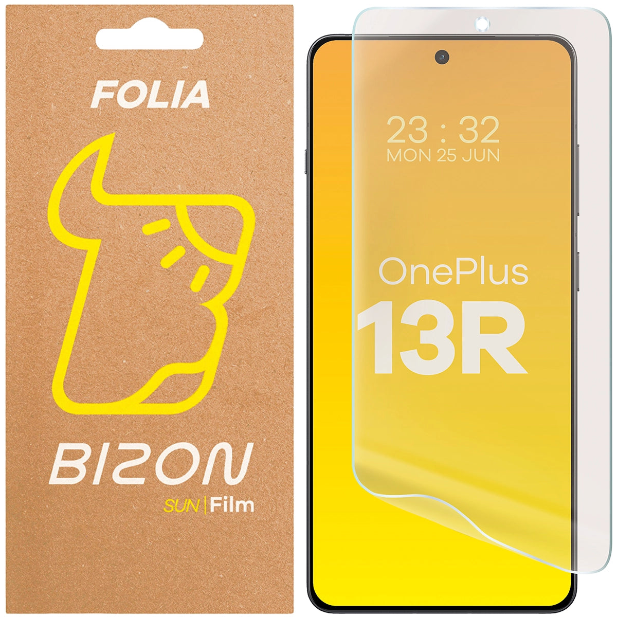 Matte Folie für OnePlus 13R, Bizon Glass Film Sun, 1 Stück