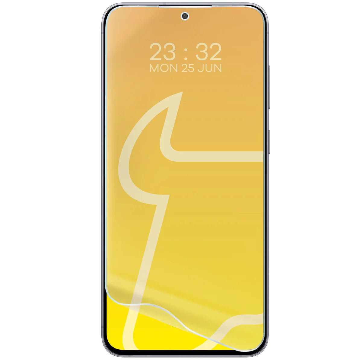 Matte Folie für Galaxy S25 FE, Bizon Glass Film Sun, 1 Stück