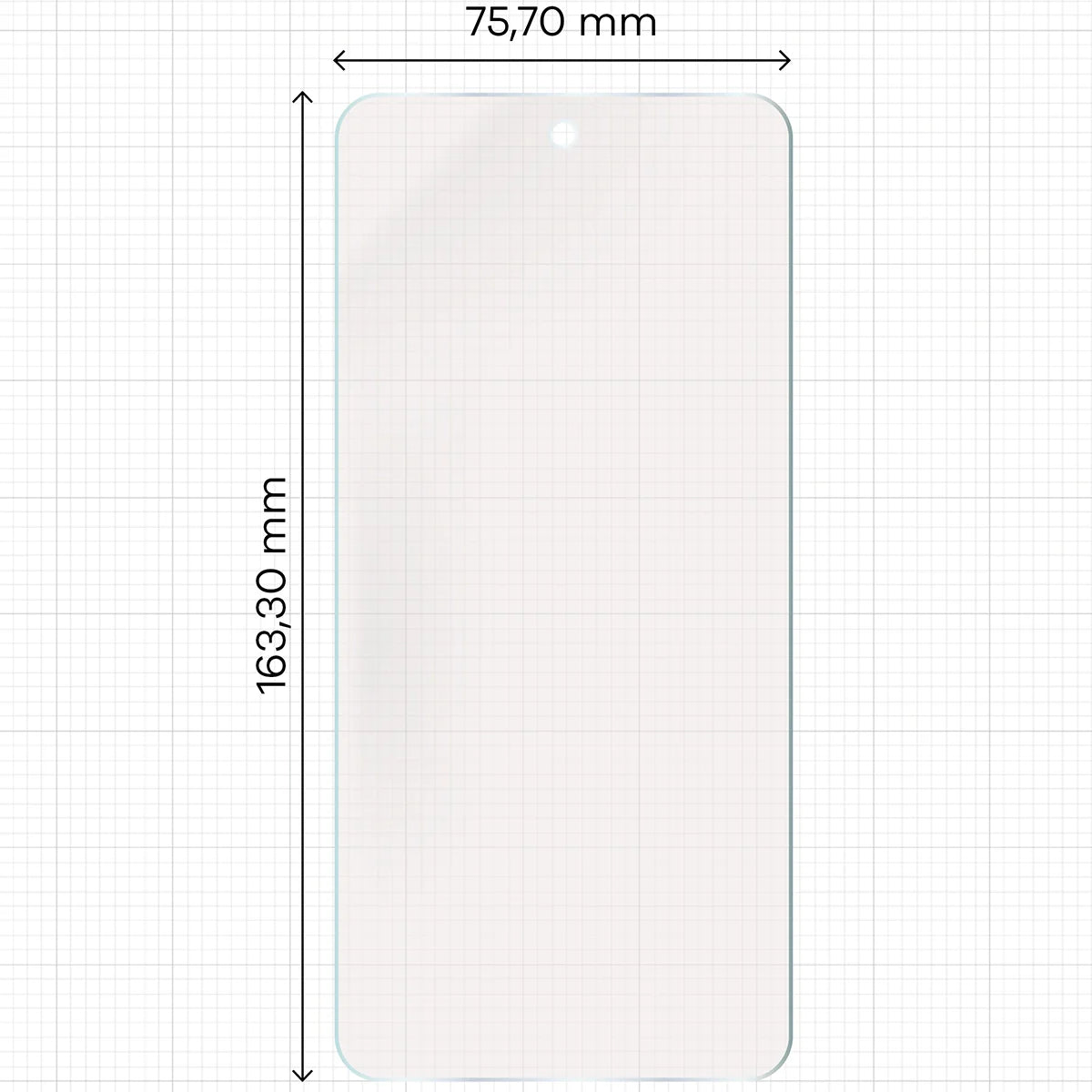 Matte Folie für T Phone 3 Pro, Bizon Film Sun, 1 Stück