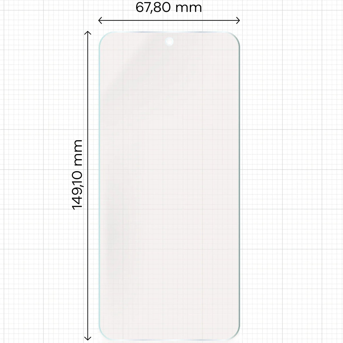 Matte Folie für Xiaomi 15, Bizon Film Sun, 1 Stück