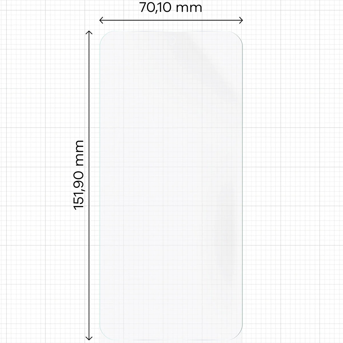 Matte Folie für Honor 400, Bizon Glass Film Sun Duo, 2 Stück