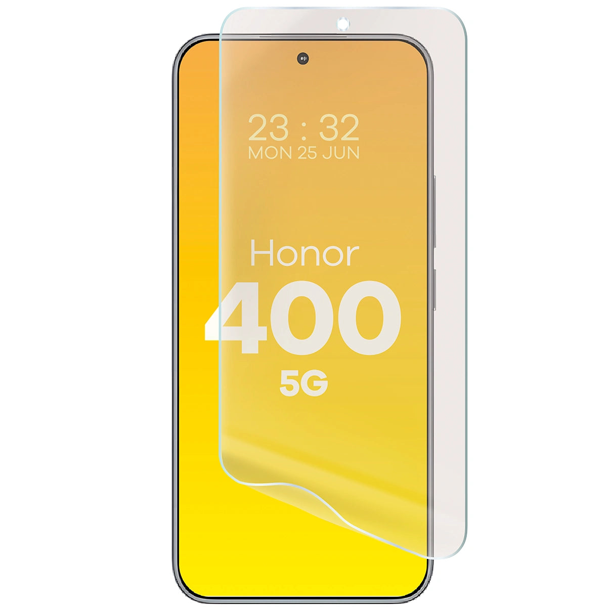 Matte Folie für Honor 400, Bizon Film Sun Duo, 2 Stück