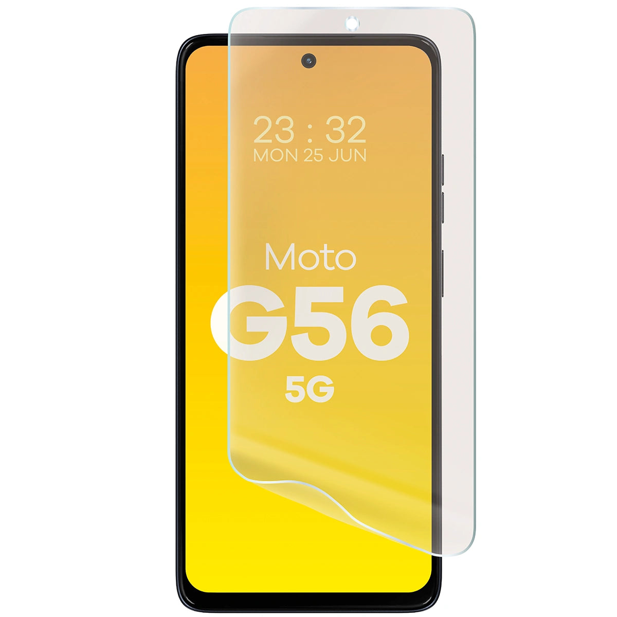 Matte Folie für Motorola Moto G56 5G, Bizon Film Sun Duo, 2 Stück