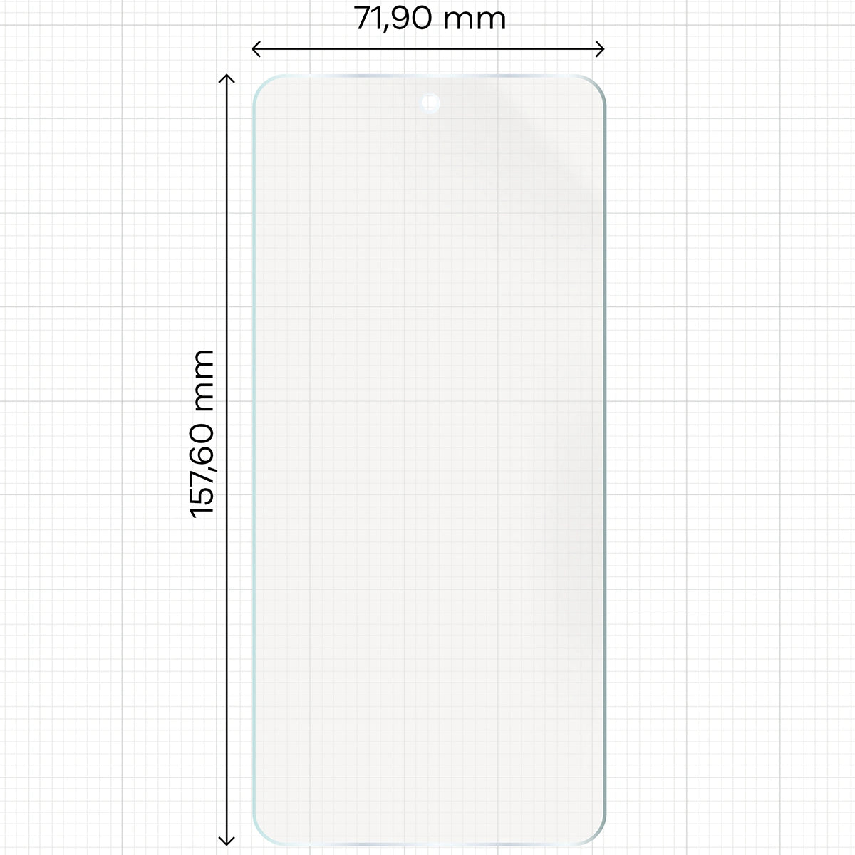 Matte Folie für Motorola Moto G86 5G, Bizon Glass Film Sun Duo, 2 Stück