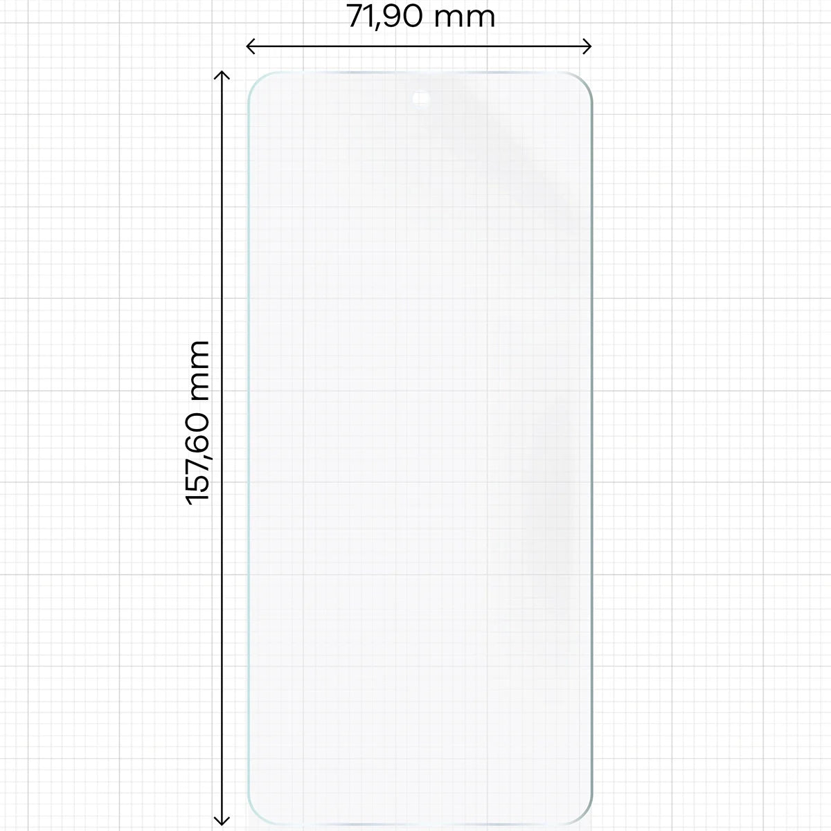 Matte Folie für Motorola Moto G86 5G, Bizon Glass Film Sun Duo, 2 Stück