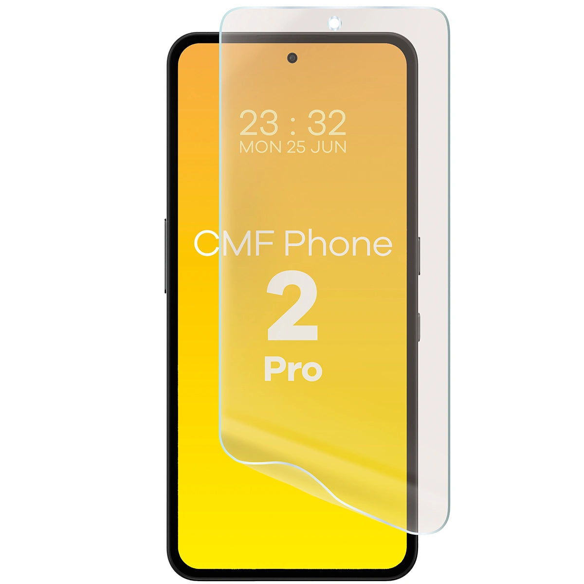 Matte Folie für Nothing CMF Phone 2 Pro, Bizon Film Sun Duo, 2 Stück
