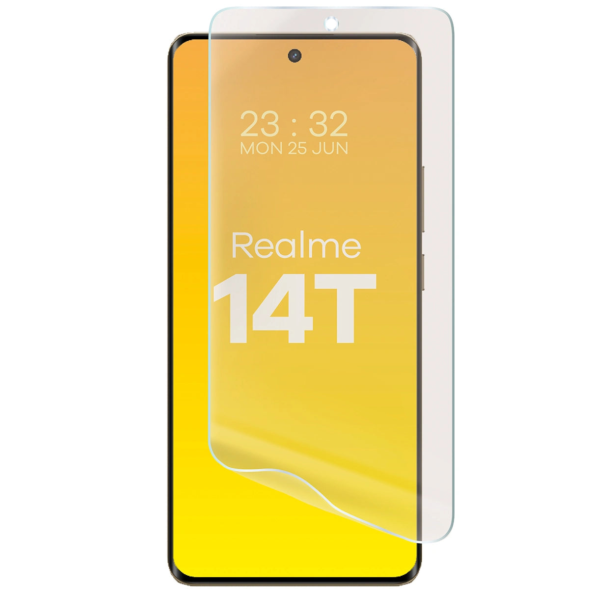 Matte Folie für Realme 14T 5G, Bizon Film Sun Duo, 2 Stück