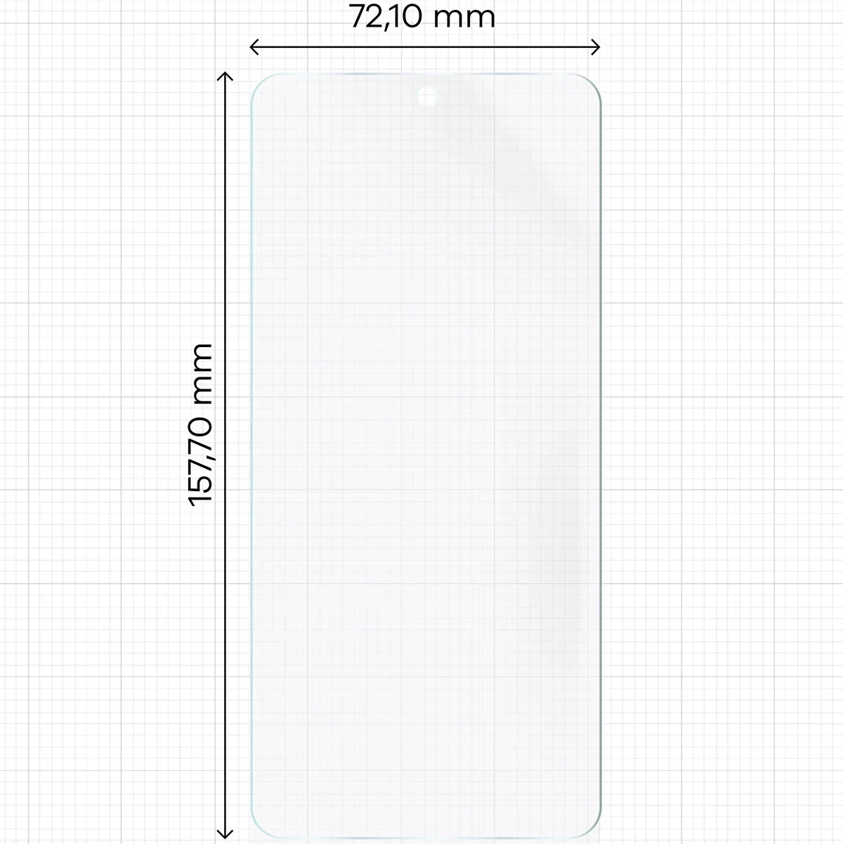 Matte Folie für Realme GT 7, Bizon Glass Film Sun Duo, 2 Stück