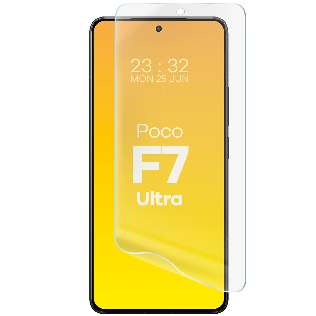 Matte Folie für Xiaomi Poco F7 Ultra, Bizon Glass Film Sun Duo, 2 Stück