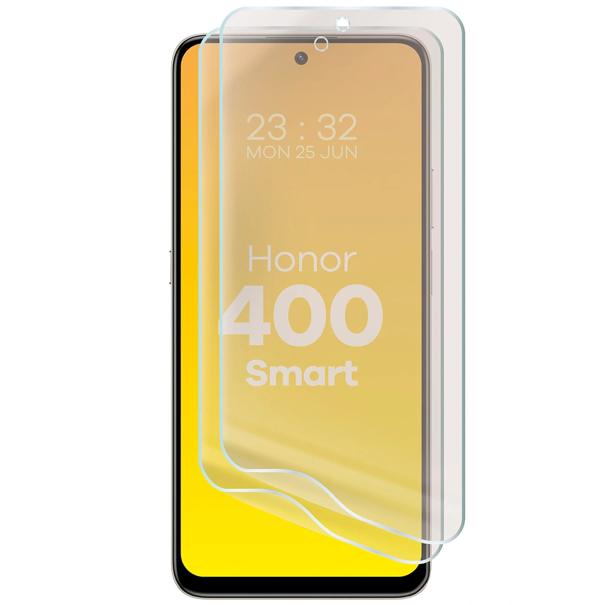 Matte Folie für Honor 400 Smart, Bizon Film Sun Duo, 2 Stück
