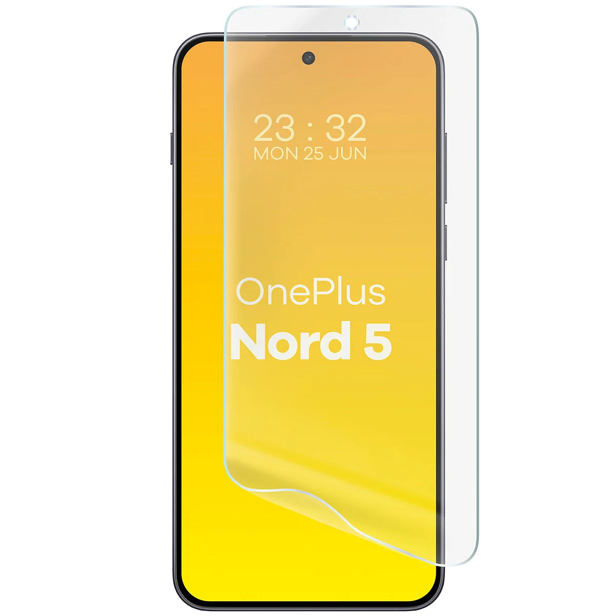 Matte Folie für OnePlus Nord 5, Bizon Glass Film Sun Duo, 2 Stück