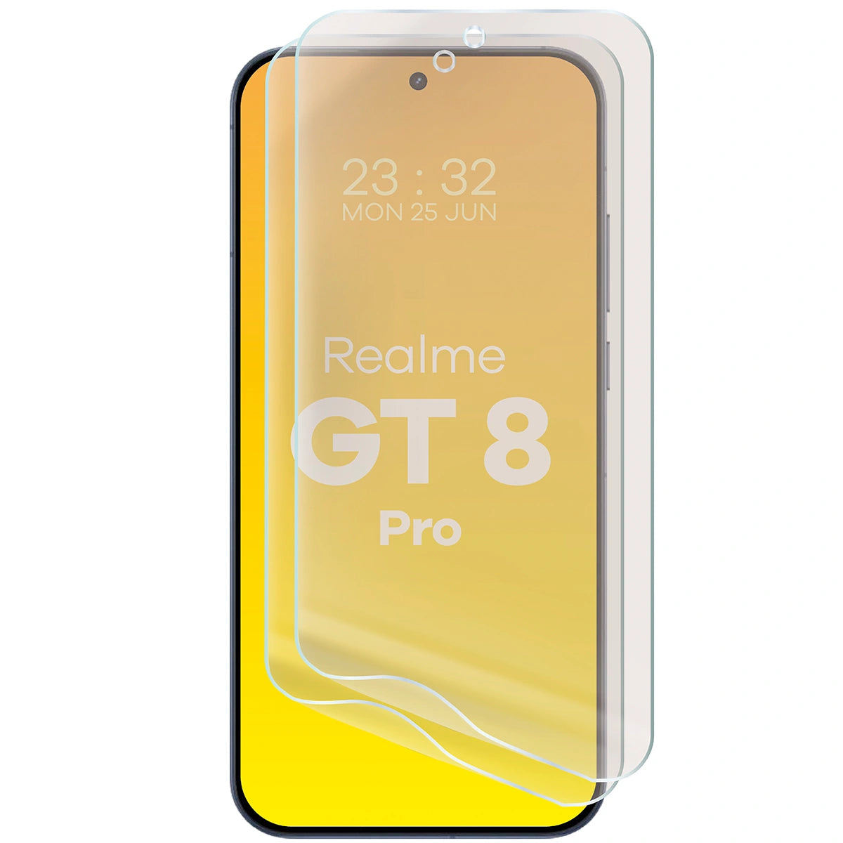 Matte Folie für Realme GT 8 Pro, Bizon Film Sun Duo, 2 Stück
