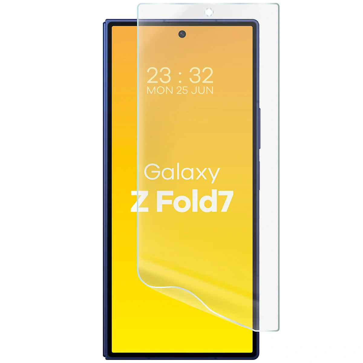 Matte Folie für Galaxy Z Fold7, Bizon Glass Film Sun Duo, 2 Stück