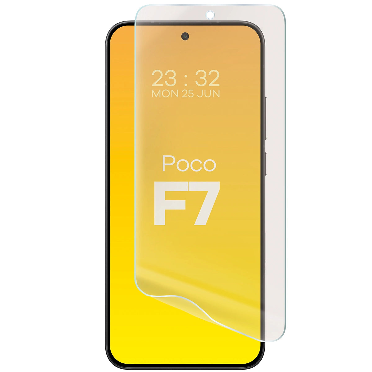 Matte Folie für Xiaomi POCO F7, Bizon Film Sun Duo, 2 Stück