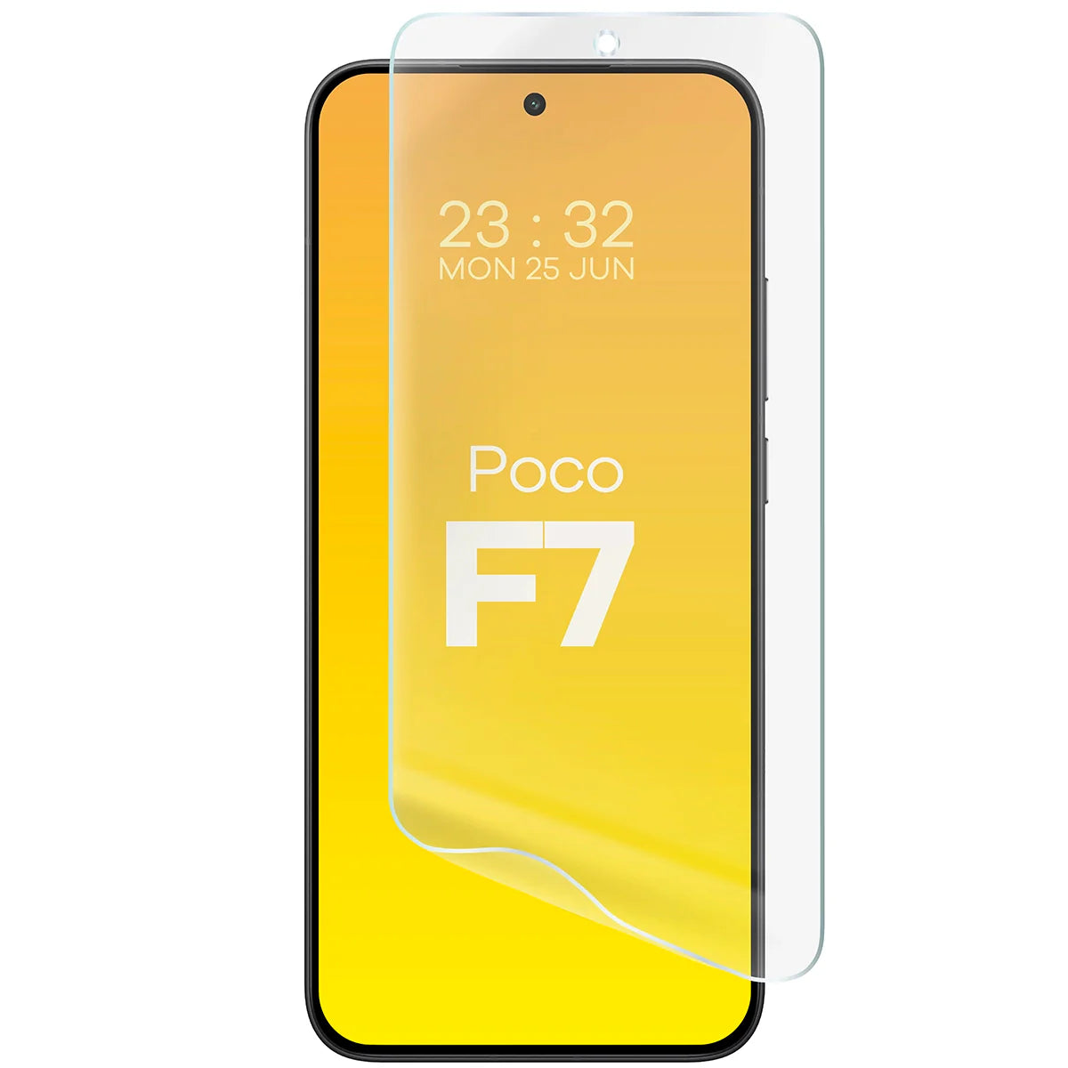 Matte Folie für Xiaomi POCO F7, Bizon Glass Film Sun Duo, 2 Stück