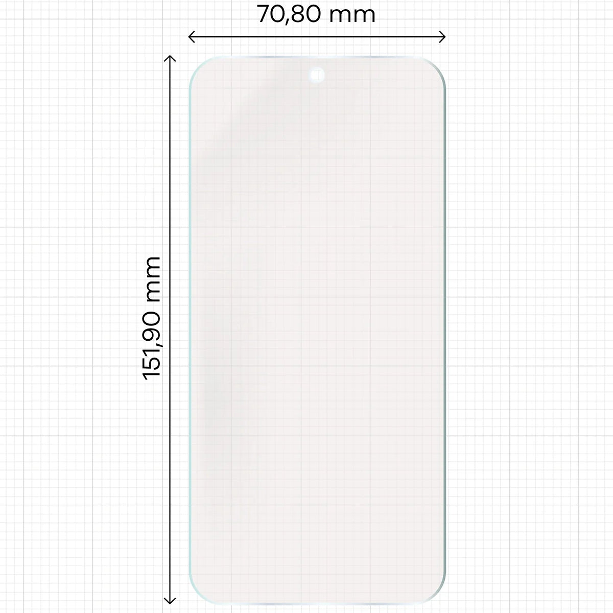 Matte Folie für Xiaomi POCO F8 Pro, Bizon Film Sun, 1 Stück