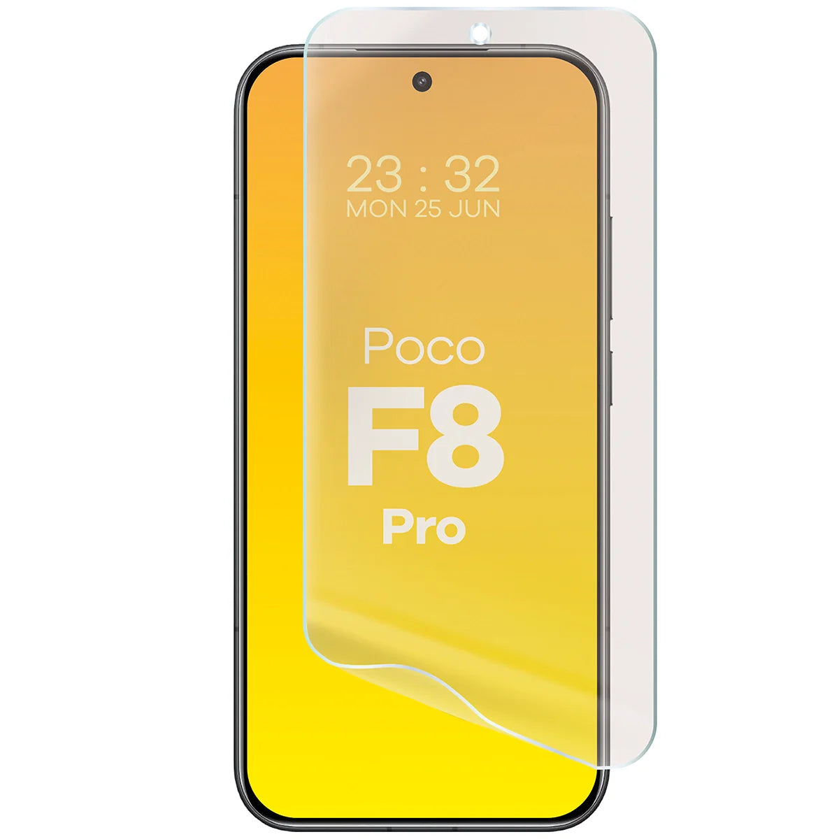 Matte Folie für Xiaomi POCO F8 Pro, Bizon Film Sun, 1 Stück
